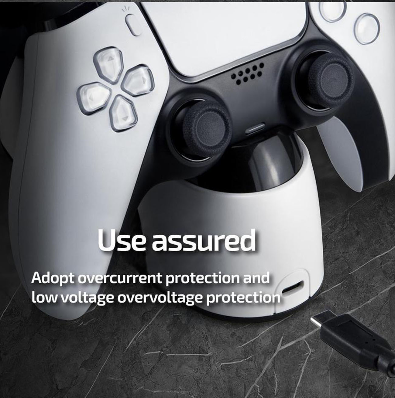 FlashFire PS5 Charging Dock PS5 Controller Charger Station 